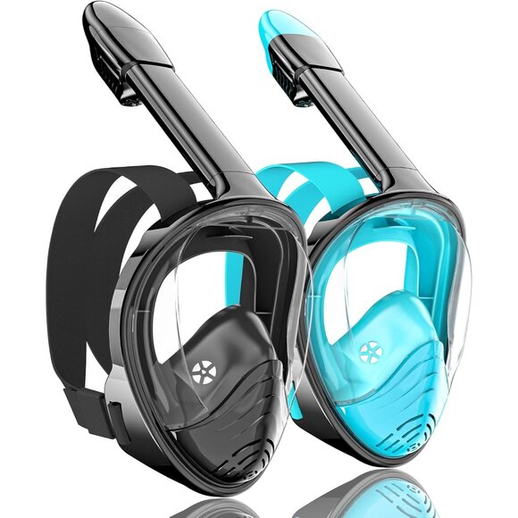 Other - Full Face Snorkel Mask for Adults, Snorkeling Gear with Camera Mount, 180 Degree